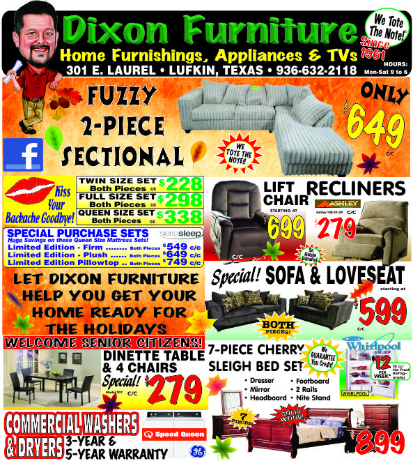 Dixon Furniture Ad